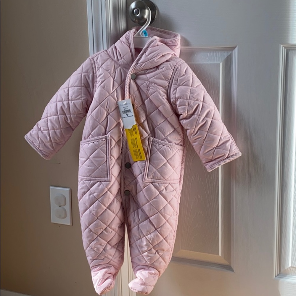 NWT Ralph Lauren bunting suit